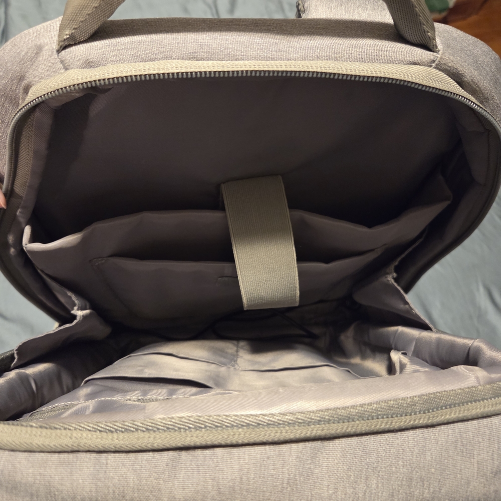 Gray Travel Backpack - image 8